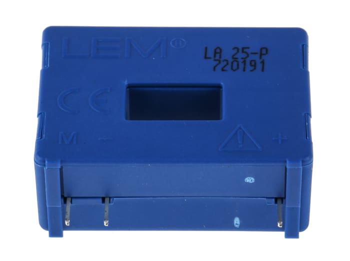 LEM LA Series Current Transformer, 55A Input, 55:1, 25 mArms Output, 12 → 15 V