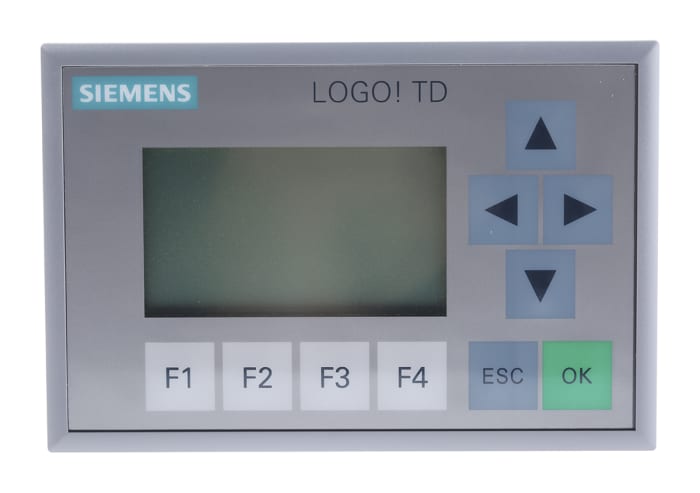 Siemens 6ED1 Series Backlit TD HMI Terminal, 20 → 28 V dc Supply