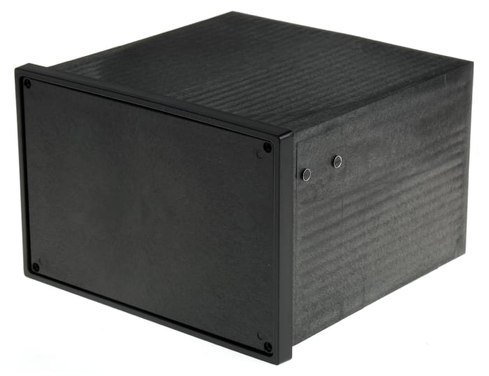 Caja de instrumentación RS PRO de Noryl Negro 96 mm, 144 mm, 138 mm