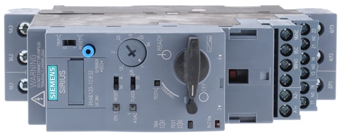 Siemens Advanced Motor Starter, DOL, 1.5 kW, 1 → 4 A