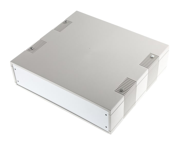 Boîtier pupitre RS PRO en ABS Gris, 250 mm x 275 mm x 75 mm