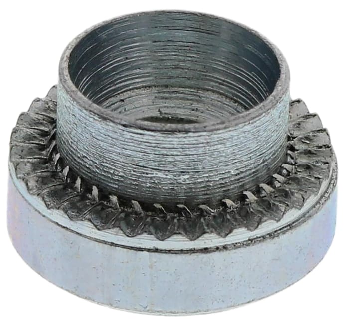 Pres Somun / Presli Çakma Somun, M4, Çap: 6,75mm, Dış Çap: 9,5mm, Çelik
