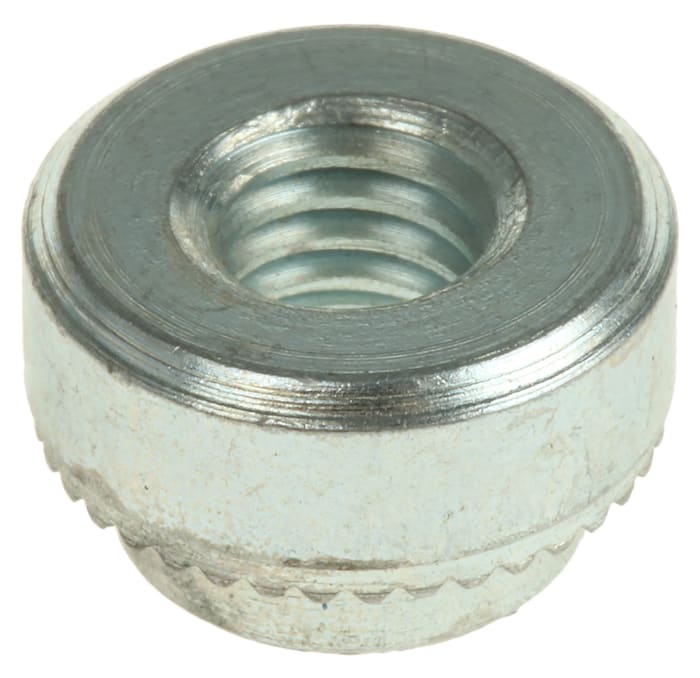 Pres Somun / Presli Çakma Somun, M6, Çap: 9,5mm, Dış Çap: 12,7mm, Çelik