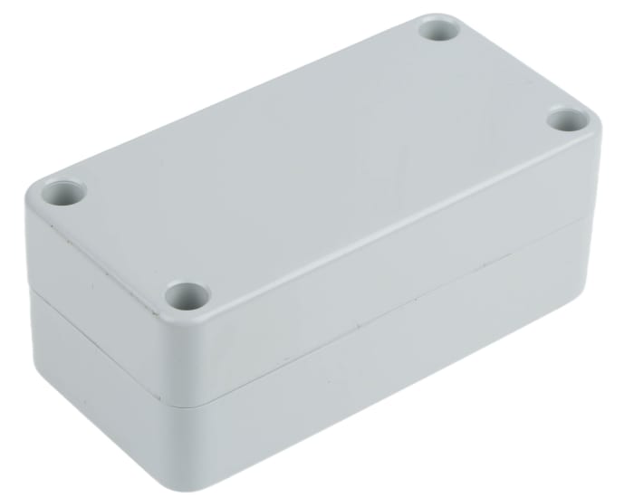 CAMDENBOSS 2000 Series Grey ABS Enclosure, IP54, Grey Lid, 100 x 50 x 40mm