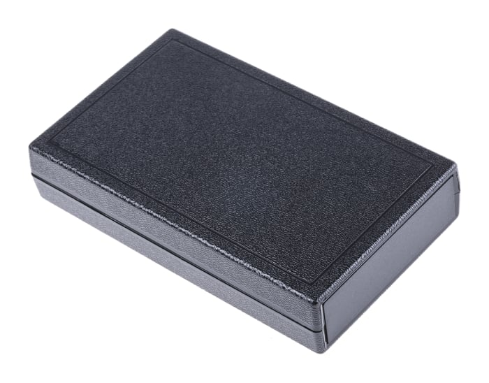RS PRO Black ABS Handheld Enclosure, , 116.8 x 69.9 x 22.9mm