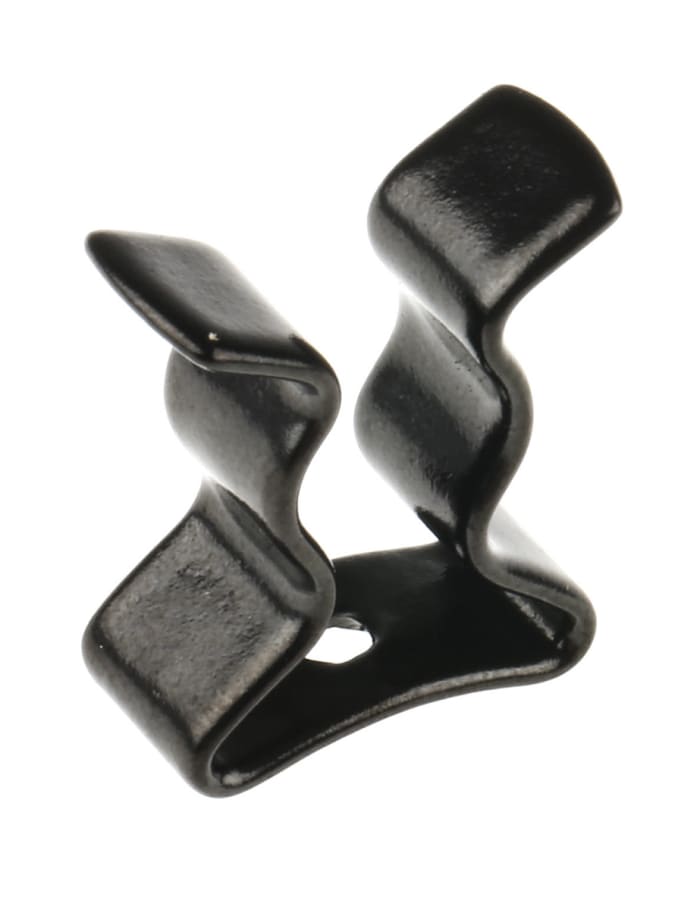 RS PRO 6.35mm Steel Spring Clip, 13.49mm x 6.35mm x 15.08mm, 8BA