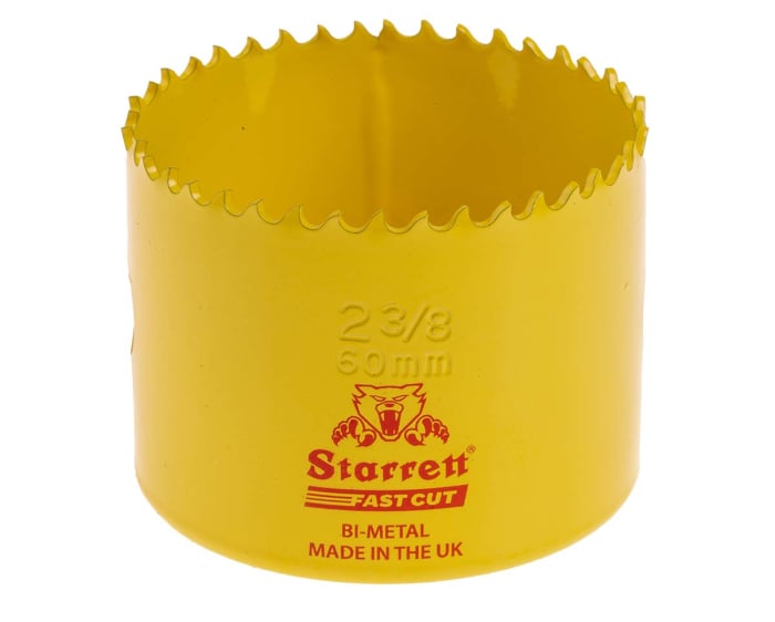 Starrett HSS 60mm Hole Saw