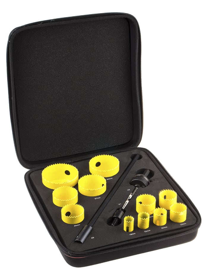 BC894 Starrett Starrett HSS 19 76mm Hole Saw Set 511 493