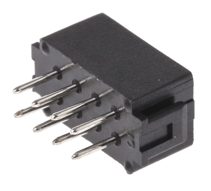 HARWIN Datamate L-Tek Series Straight Through Hole PCB Header, 8 Contact(s), 2.0mm Pitch, 2 Row(s), Shrouded