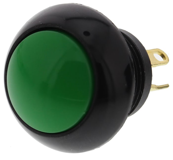 Otto Push Button Switch, Momentary, Panel Mount, SPDT, 28V dc, IP68