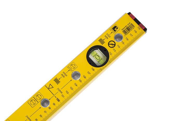 Spirit level 1.2 m outlet