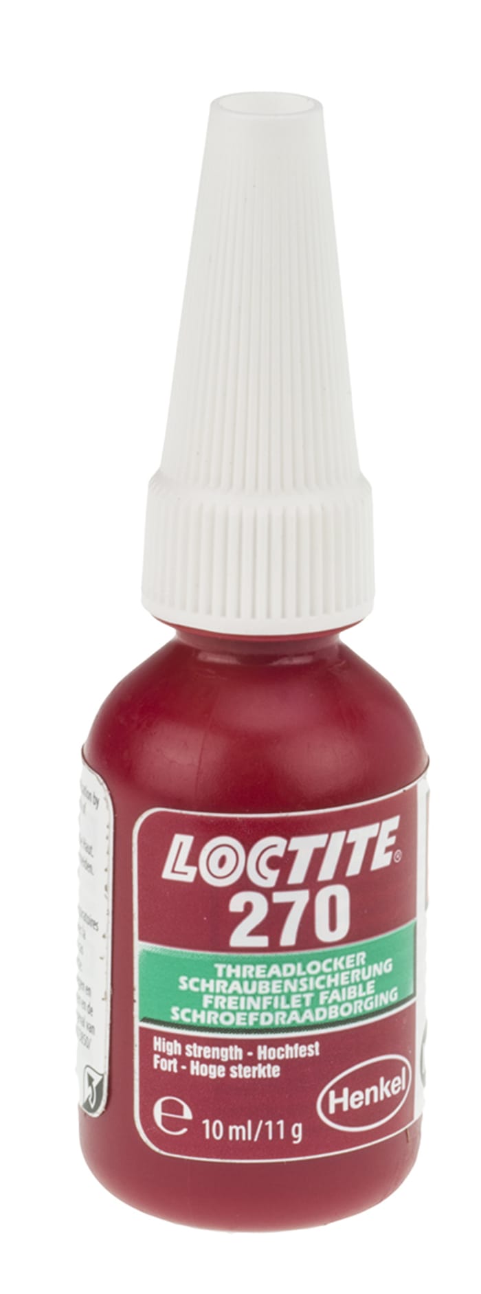 Frein filet Loctite Vert Loctite 270, 10 ml, Force : Fort