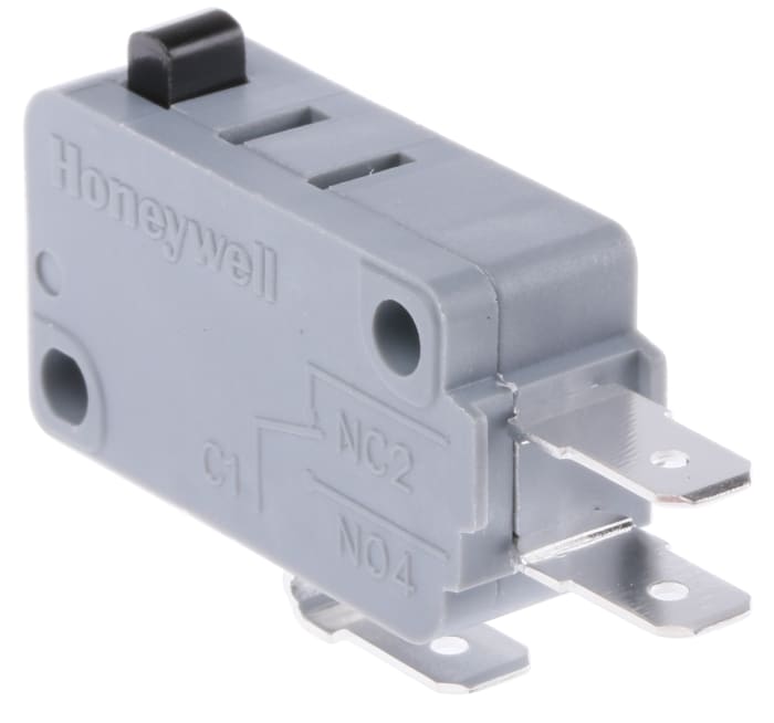 V15T16EZ100 Honeywell Honeywell Plunger Micro Switch, Tab Terminal
