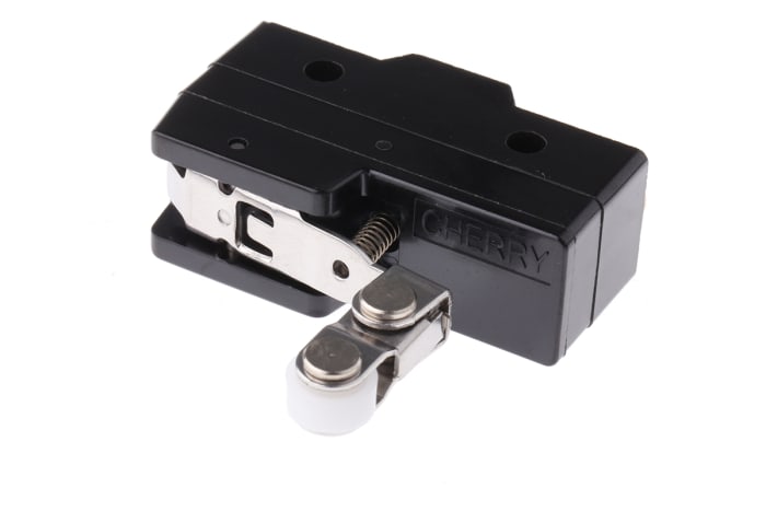 ZF Roller Lever Microswitch, Screw Terminal, 15 A @ 250 V ac, SPDT