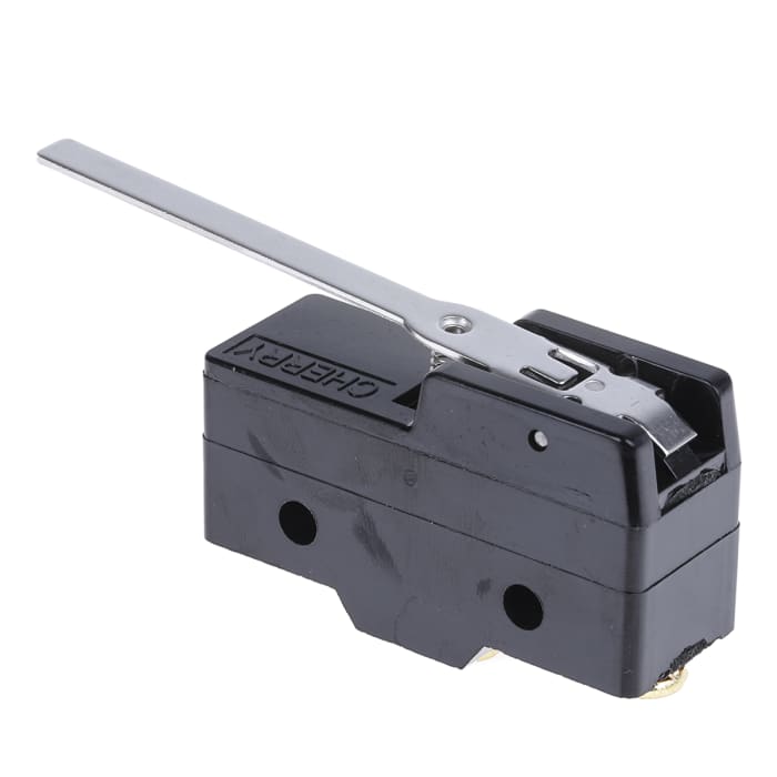 GPTCLS01 ZF | ZF Long Hinge Lever Micro Switch, Screw Terminal, 15