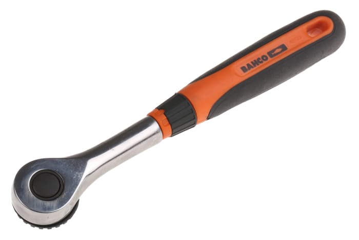 Bahco 3/8 in Square Ratchet with Ratchet Handle, 160 mm Overall