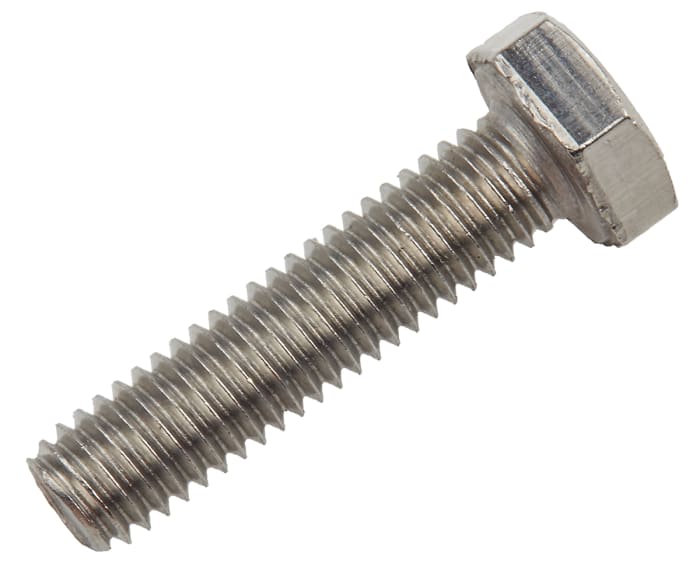 Vis à tête hexagonale Acier inoxydable, M6 x 25.0mm