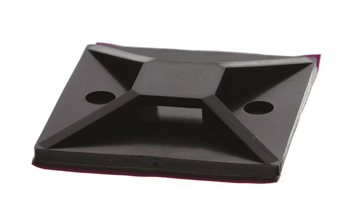 HellermannTyton MB5APT-N66-BK SOLIDTACK Крепление для кабельных стяжек