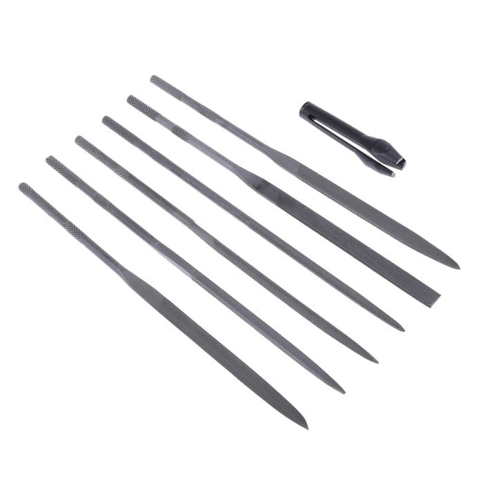 RS PRO 160mm, Second Cut Needle File Set