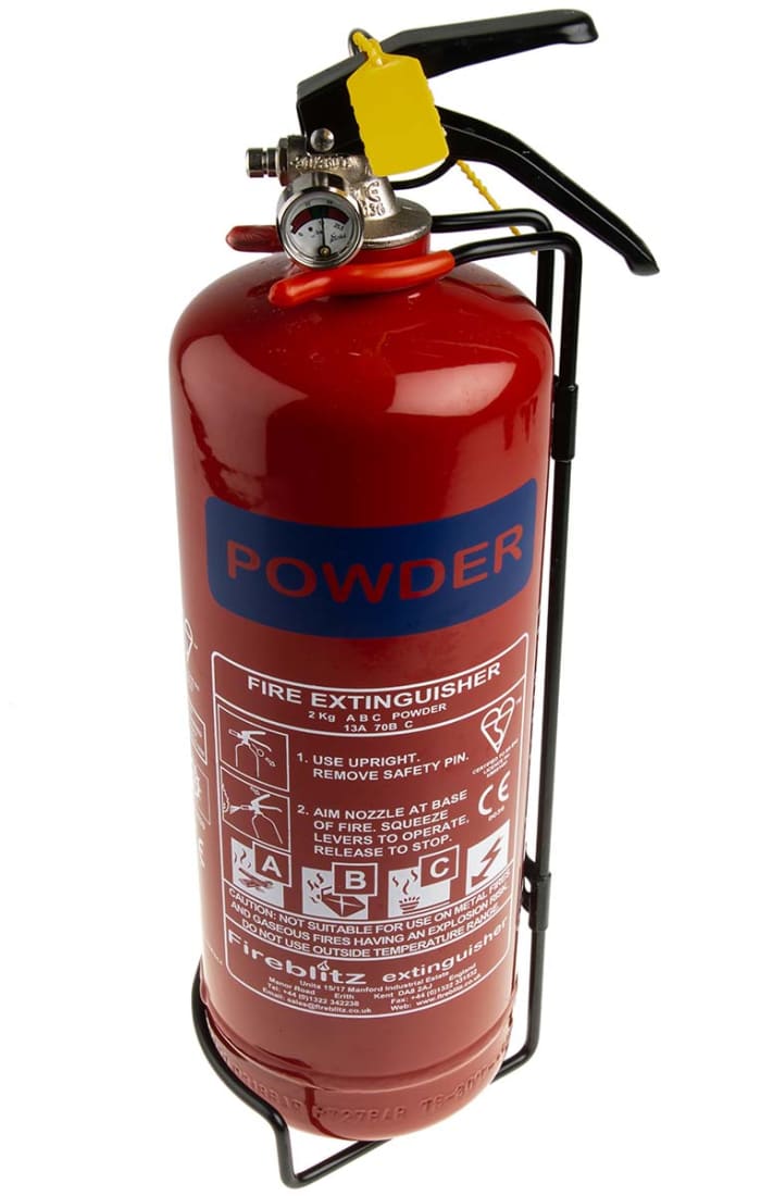 FBP2 Fireblitz Fireblitz 2kg Dry Powder Fire Extinguisher for