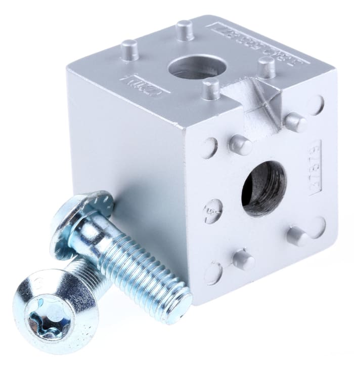 Bosch Rexroth S12 Cube Connector, Connecting Component, Strut Profile 45 mm, Groove Size 10mm