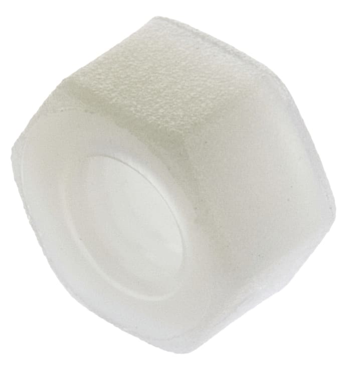 RS PRO, Plain Nylon Hex Nut, M5