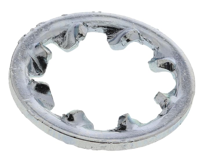 Rondelle antivibration RS PRO pour vis M6, Acier Galvanisé brillant