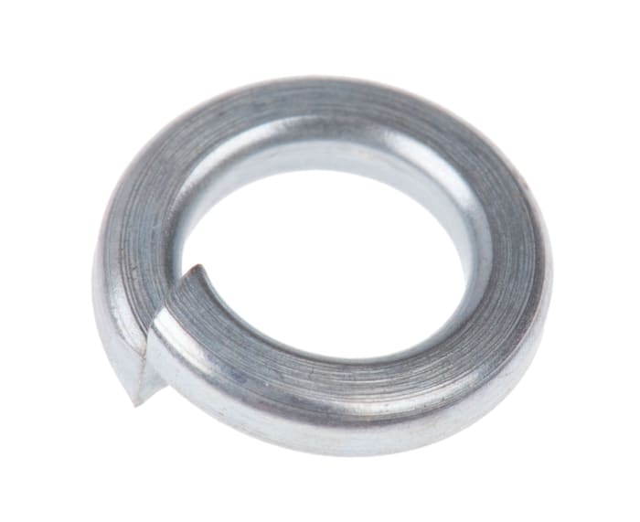 Bright Zinc Plated Steel Locking Washers, M5, DIN 7980