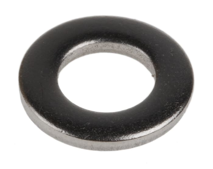 A2 304 Stainless Steel Plain Washers, M6, DIN 9021 RS Stock No