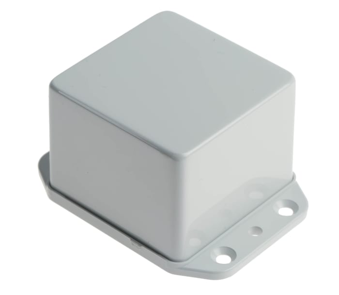 CAMDENBOSS Series 2000 Series Grey ABS Enclosure, IP65, Flanged, Grey Lid, 75 x 55 x 42mm