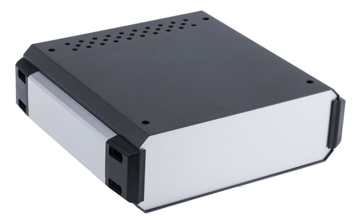 CAMDENBOSS 110 Series Grey Aluminium Instrument Case, 221.5 x 205 x 70.4mm