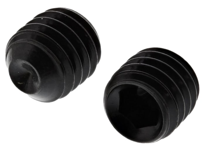 Vis sans tête, M5 x 5mm, tête Jeu de douilles hexagonales, en Acier