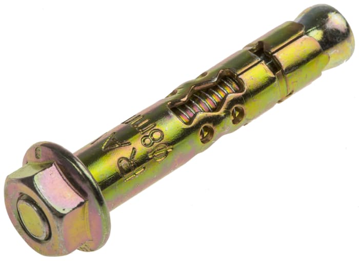 RawlPlug RawlPlug Steel Masonry Anchor M6 x 40mm, 8mm fixing hole