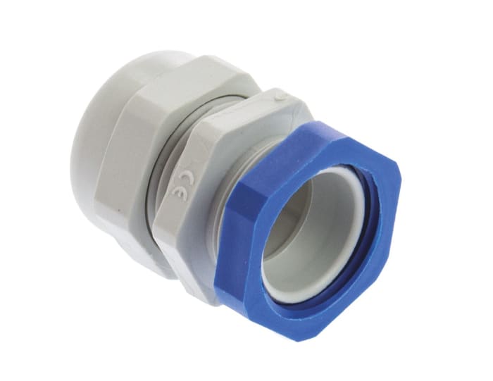 Presse-étoupe SIB WADI-TEC, M20, en PA 6, Ø 7mm à Ø 12mm, avec contre-écrous, IP68