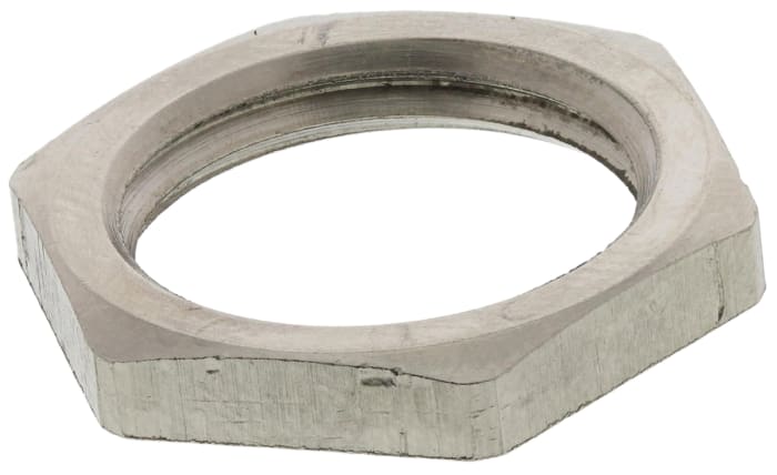 SIB Nickel Nickel Plated Brass Cable Gland Locknut, PG9 Thread