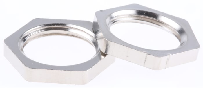 Écrou de presse étoupe SIB, M16, Nickel, Laiton nickelé