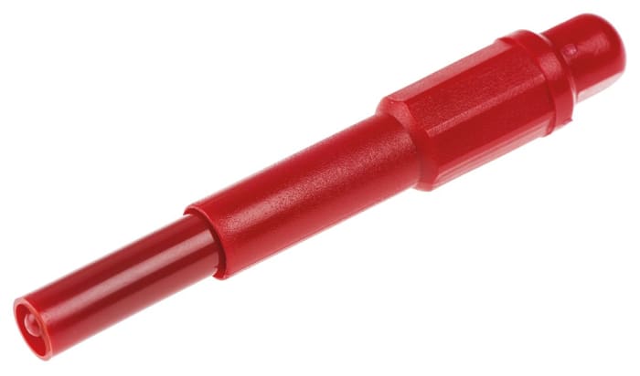 RS PRO, Red 4mm Banana Plug, 1kV, 20A