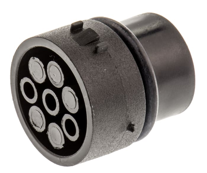 Connecteur cylindrique Bulgin, Femelle, 3 voies, pour Connecteur Mini-Buccaneer