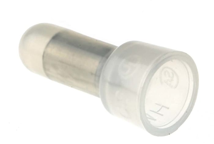 Konektor, průměr: 6.6mm, 0,5→ 1,5 mm², Čirá, izolační: Nylon, materiál kontaktu: Měď, min. AWG: 22AWG, max. AWG: