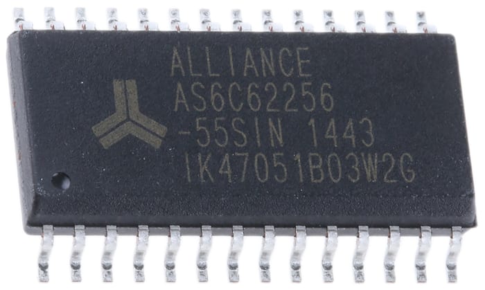 Alliance Memory SRAM, AS6C62256-55SIN- 256kbit