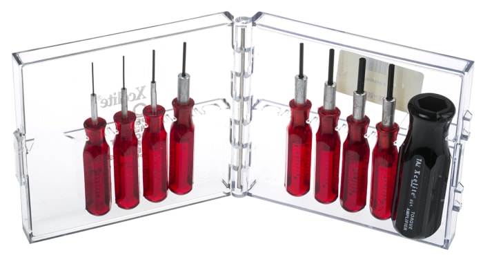 Weller Xcelite Hexagon Screwdriver Set, 9-Piece