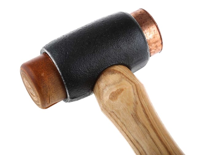 RS PRO Copper Rawhide Mallet 1.1kg