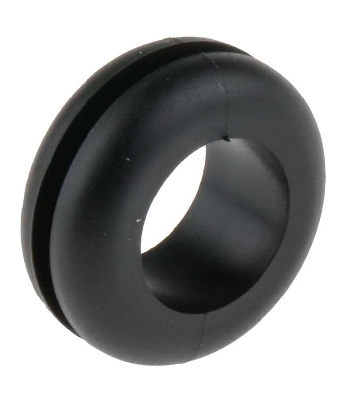 RS PRO Kablo Ge it Lasti i Grommet PVC Siyah 9 5mm Maks