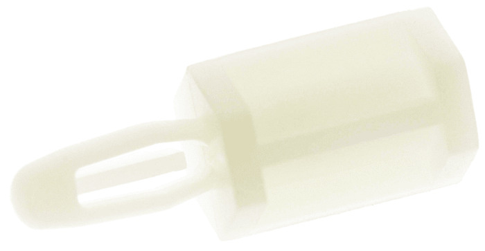 TCBS 8 01, 12,7mm Naylon Standart PCB Destek Sütunu, 4mm PCB Delik İçin, 4mm Şase Deliği İçin, M3.5 Vidalı