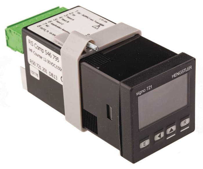 Compteur Hengstler SIGNO 721 Impulsions 12→30 V c.c. LCD 5 digits