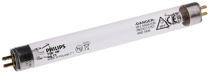 Lawtronics 4.6 W 253.7 nm UV Light Bulb G5 length 134 mm Dia. 134.5 mm 6000h