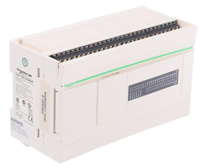 Schneider Electric Twido Series Logic Module, 24 V dc Supply, Relay, Transistor Output, 24-Input, Sink, Source Input
