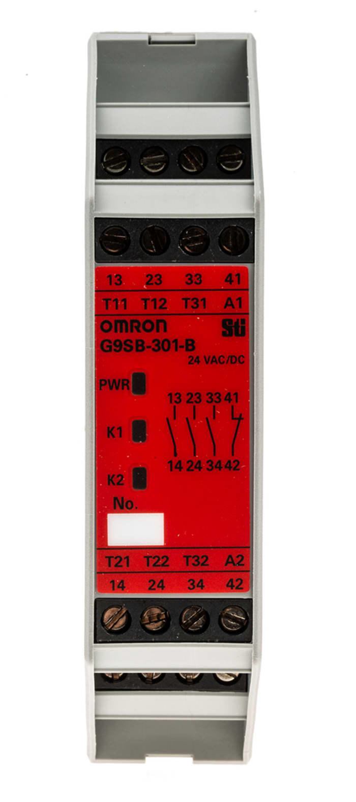 G9SB301B AC/DC24 Omron Omron DualChannel Emergency Stop Safety