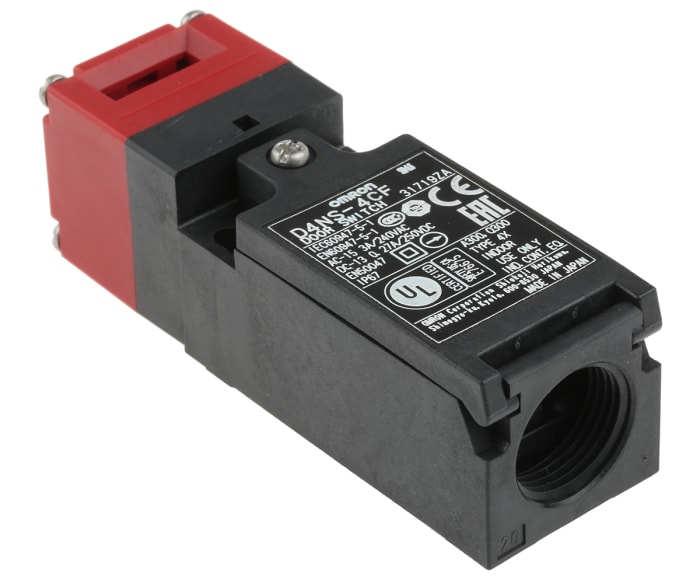 Omron D4NS Series Safety Interlock Switch, 2NC/1NO