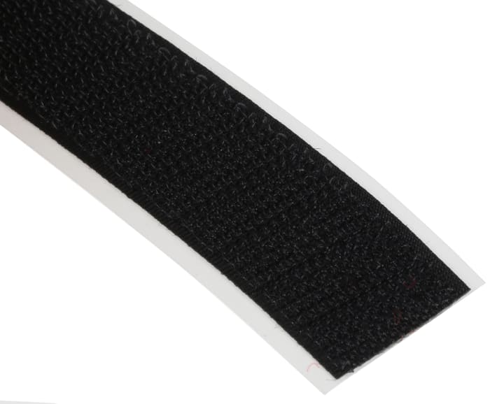 Velcro Black Hook Tape, 20mm x 5m